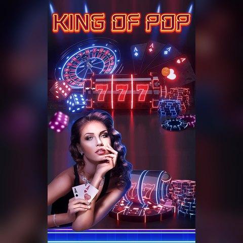 King of Pop 777 logo